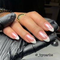 Ice Queen - Clear/Pearl White Glaze Chrome