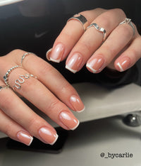 Ice Queen - Clear/Pearl White Glaze Chrome