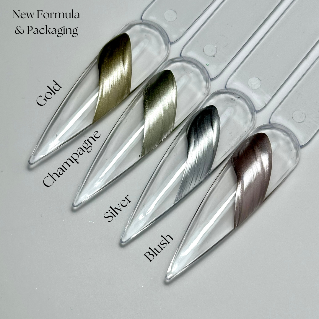 Liquid Metal - Chrome Gold Gel Paint