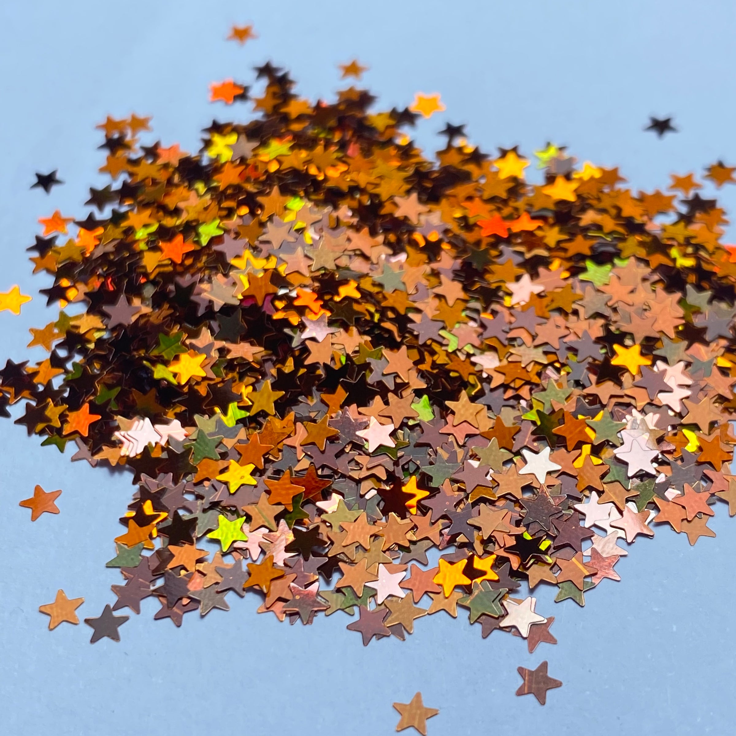 Stars - Burnt Orange Holo