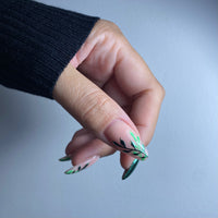 Evergreen - Light Green Metallic Chrome