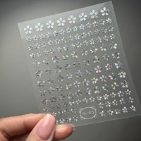 Holographic Flower Stickers