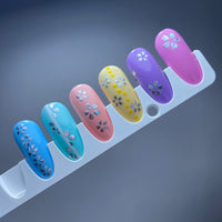 Holographic Flower Stickers