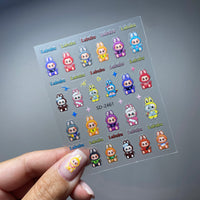 Labubu Stickers (2 styles)