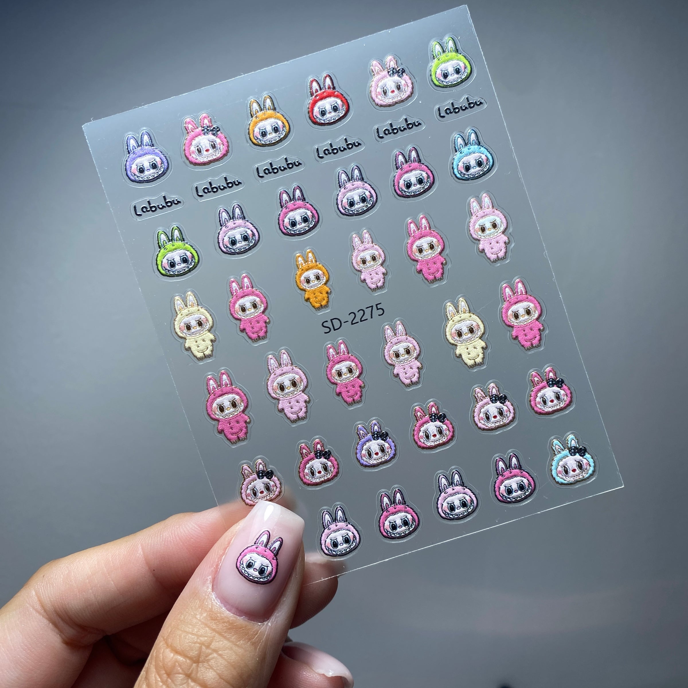 Labubu Stickers (2 styles)