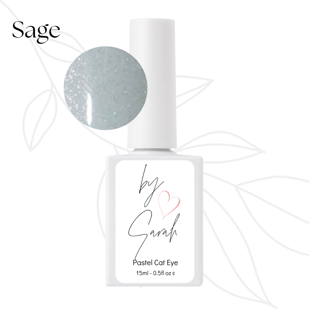 Sage Pastel Cat Eye