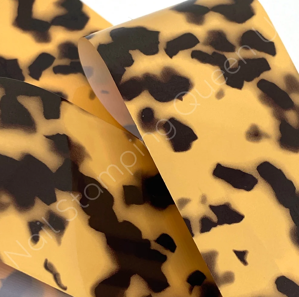 Blondie Transfer Foil Nail Stamping Queen UK