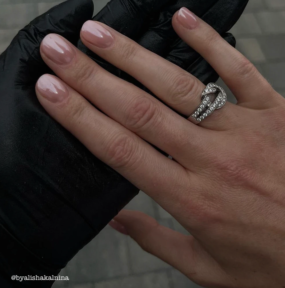 Ice Queen - Clear/Pearl White Glaze Chrome