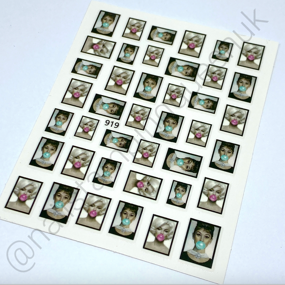 Hollywood Icons Stickers