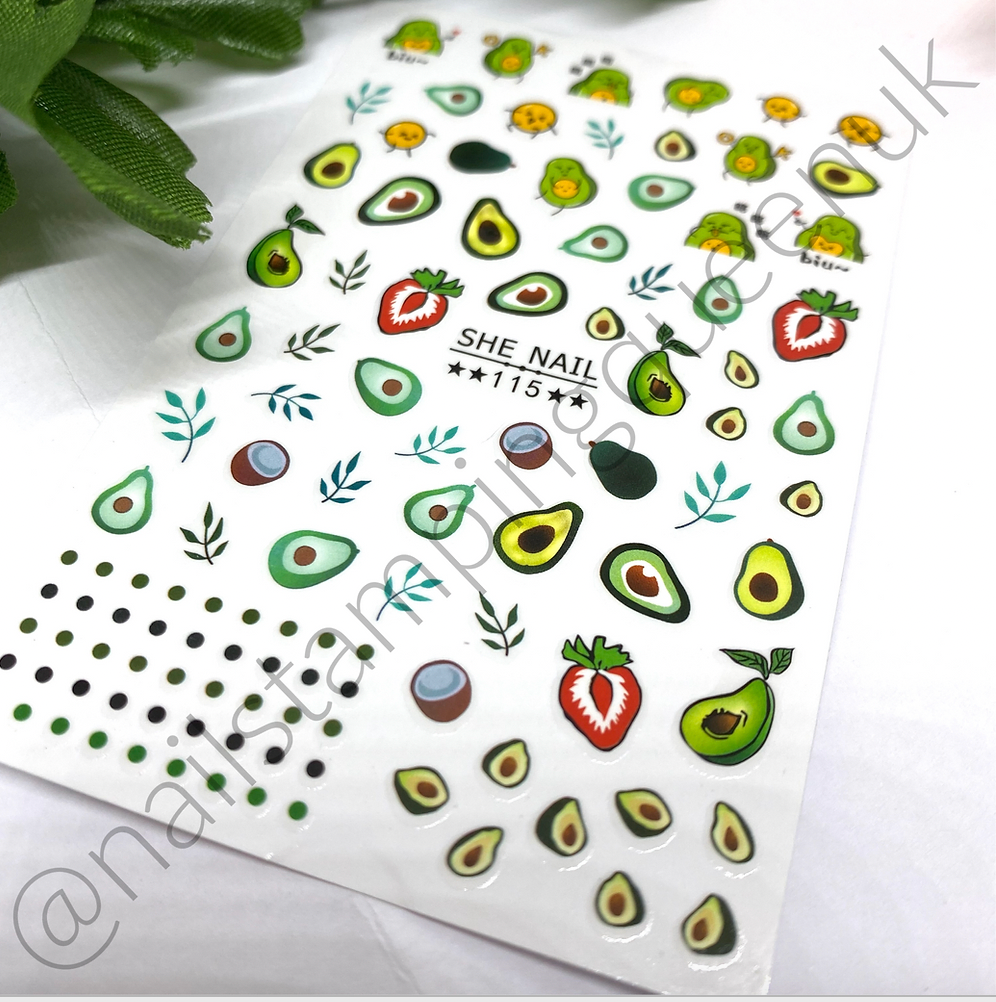 Avocado Stickers