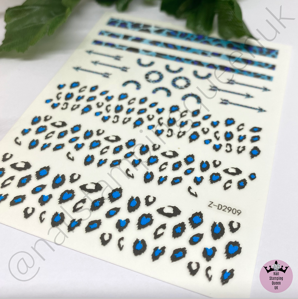 Animal Print Accent Stickers