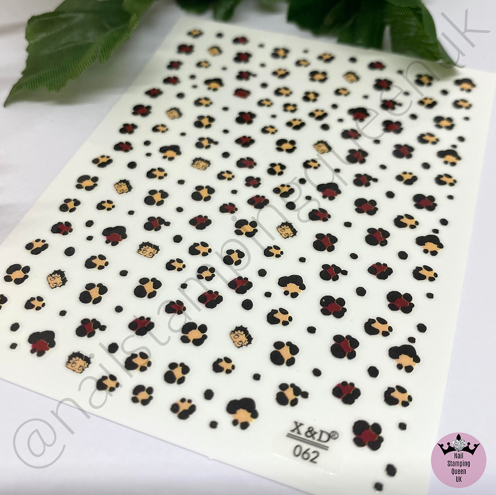 Animal Print Accent Stickers