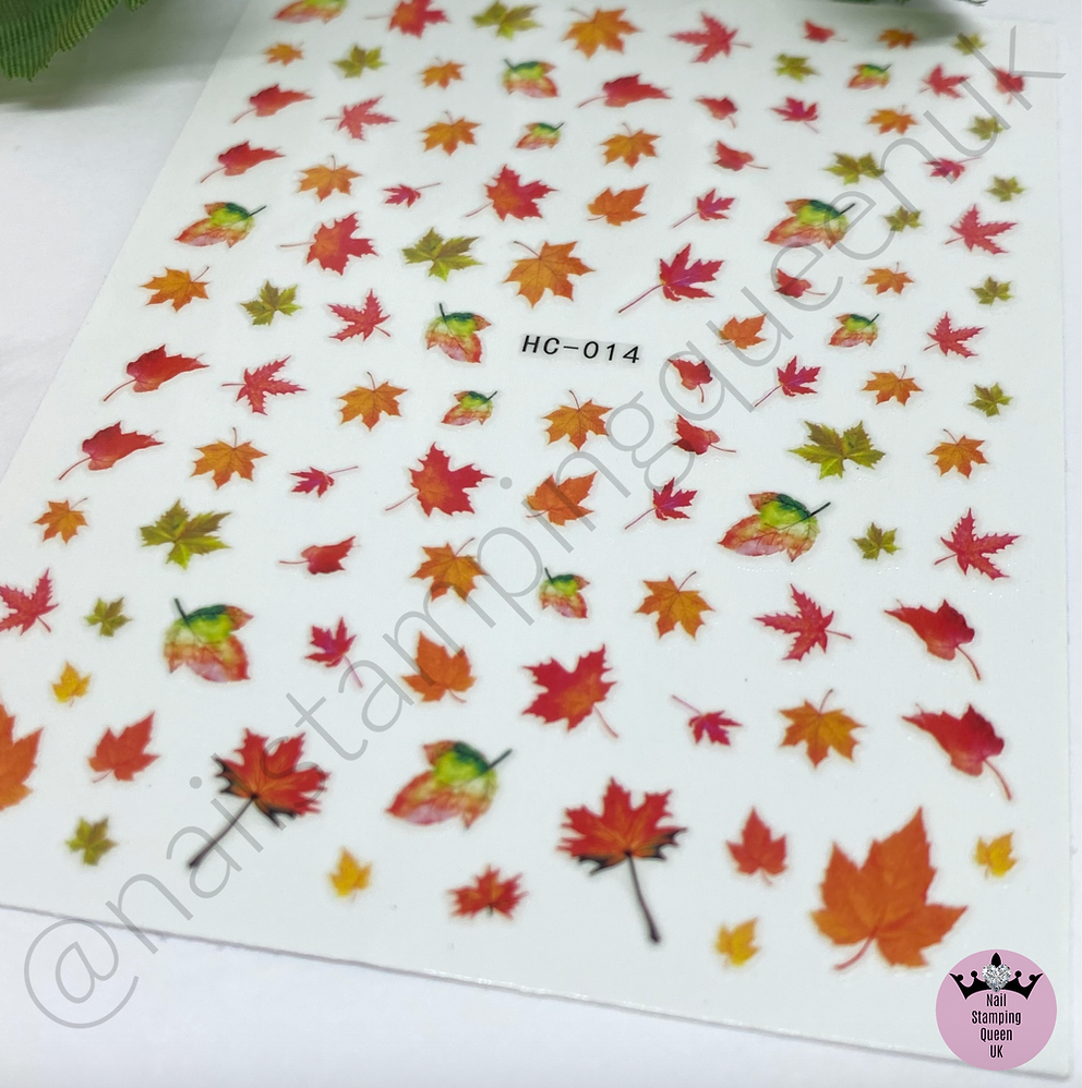Autumn Leaf Stickers