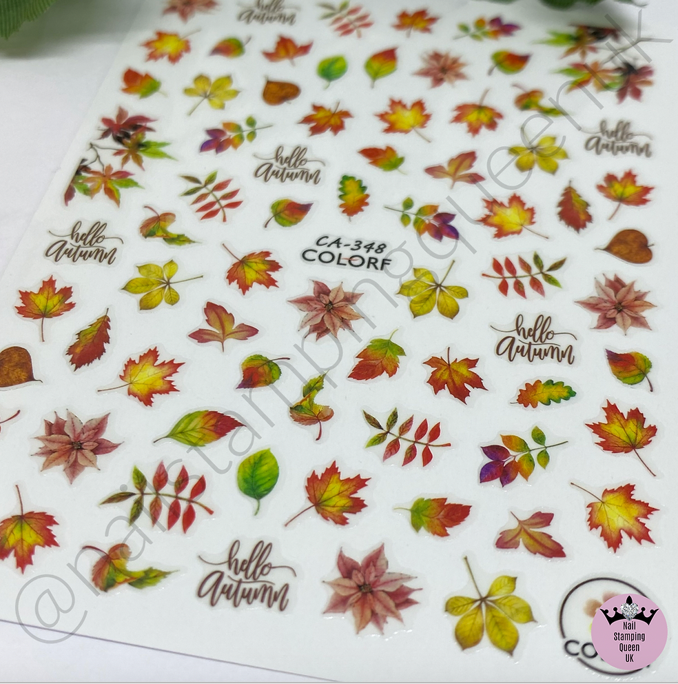 Autumn Leaf Stickers