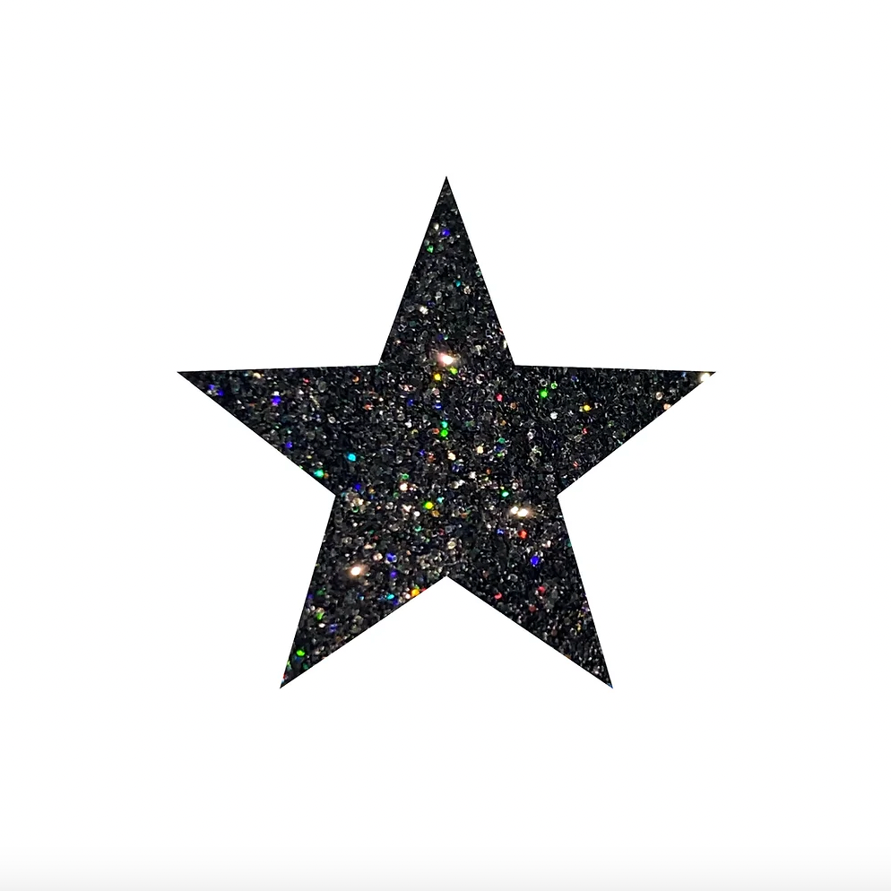 Storm Stardust Glitter - gunmetal/black Super Holo