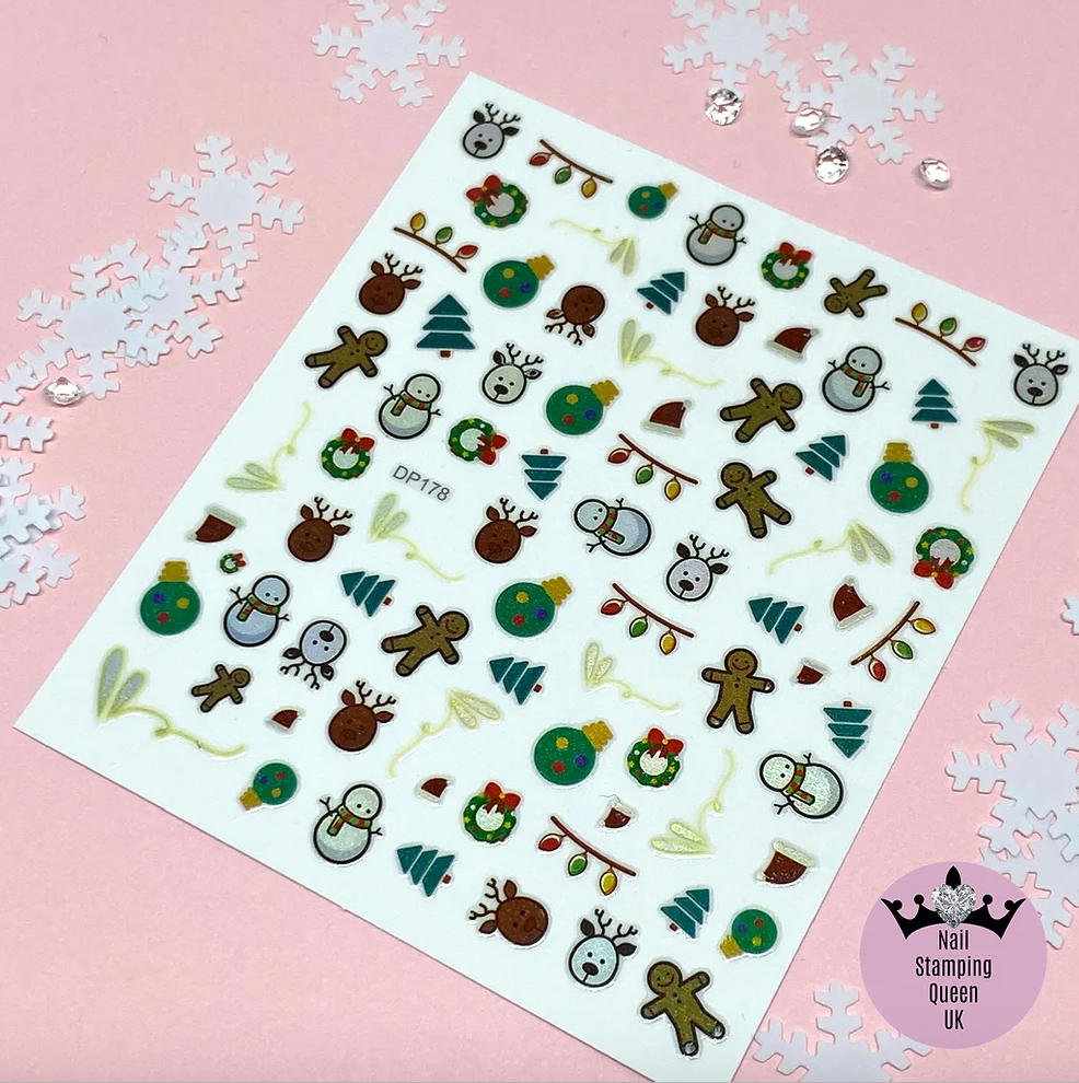 Festive Friends Christmas Stickers
