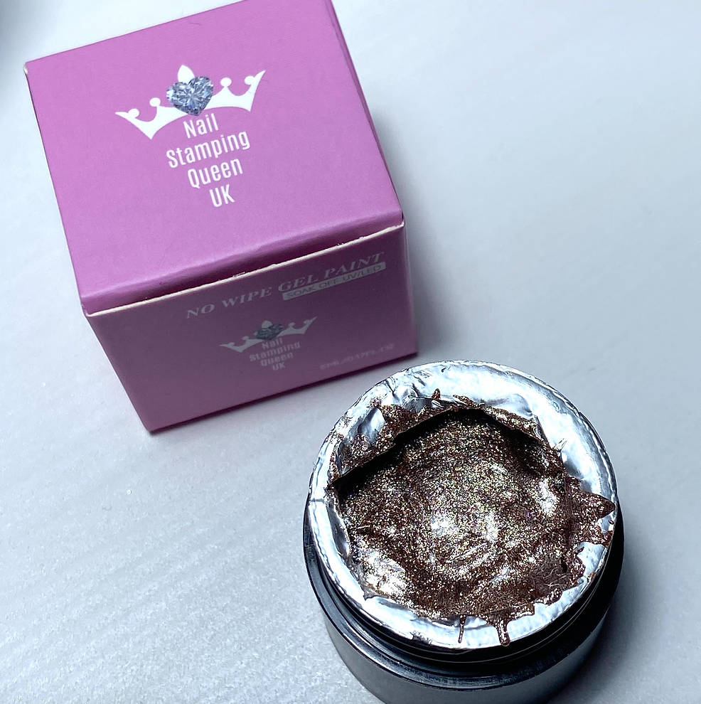 Frost Glitter Collection No Wipe Gel Paint - REDUCED TO CLEAR