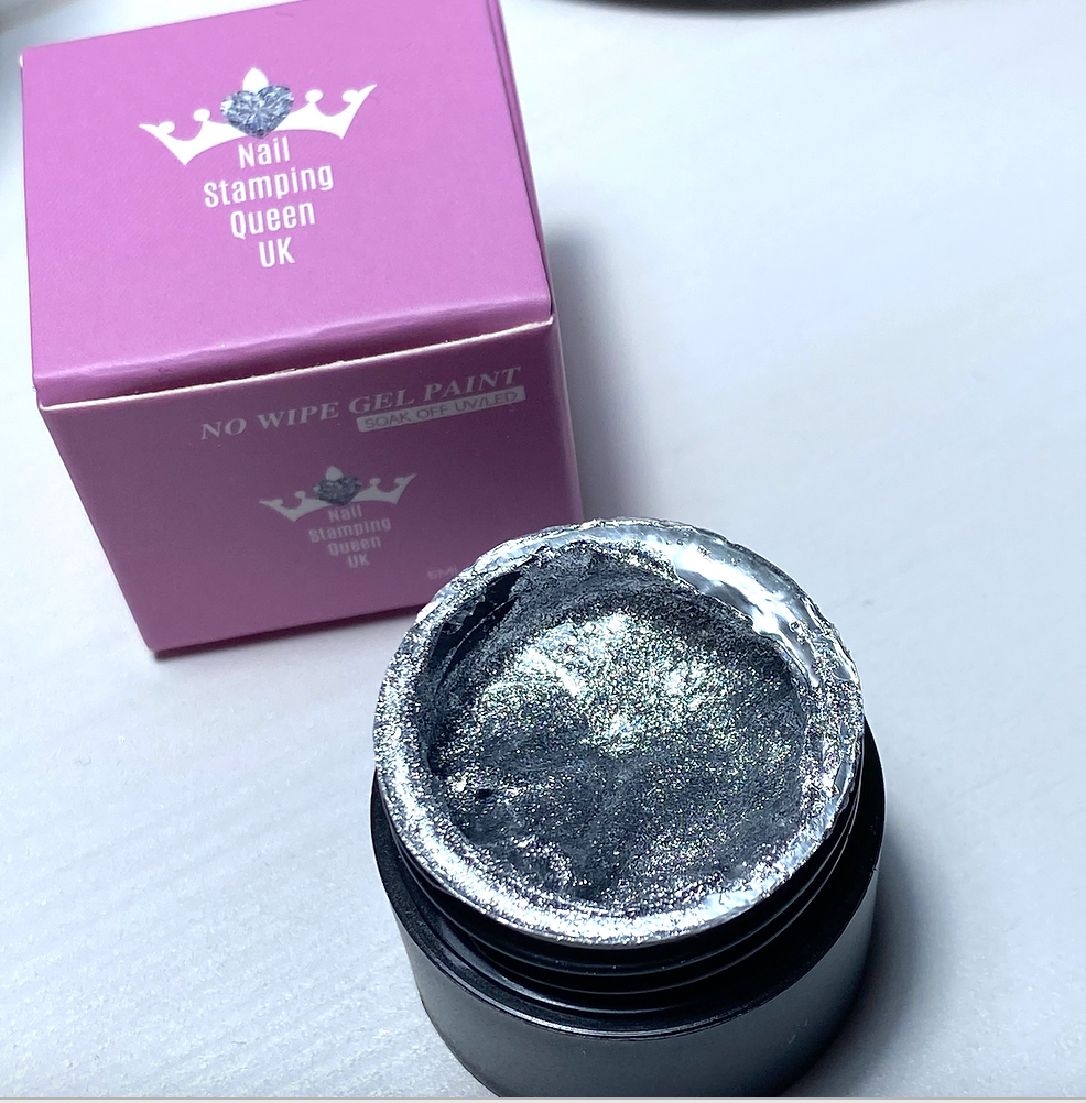Frost Glitter Collection No Wipe Gel Paint - REDUCED TO CLEAR