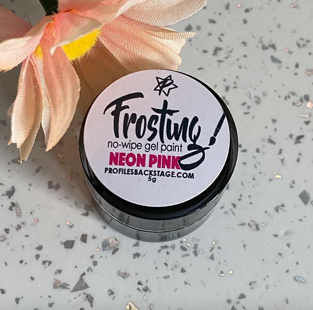 Frosting! Neon Pink Gel Paint - Profiles Backstage