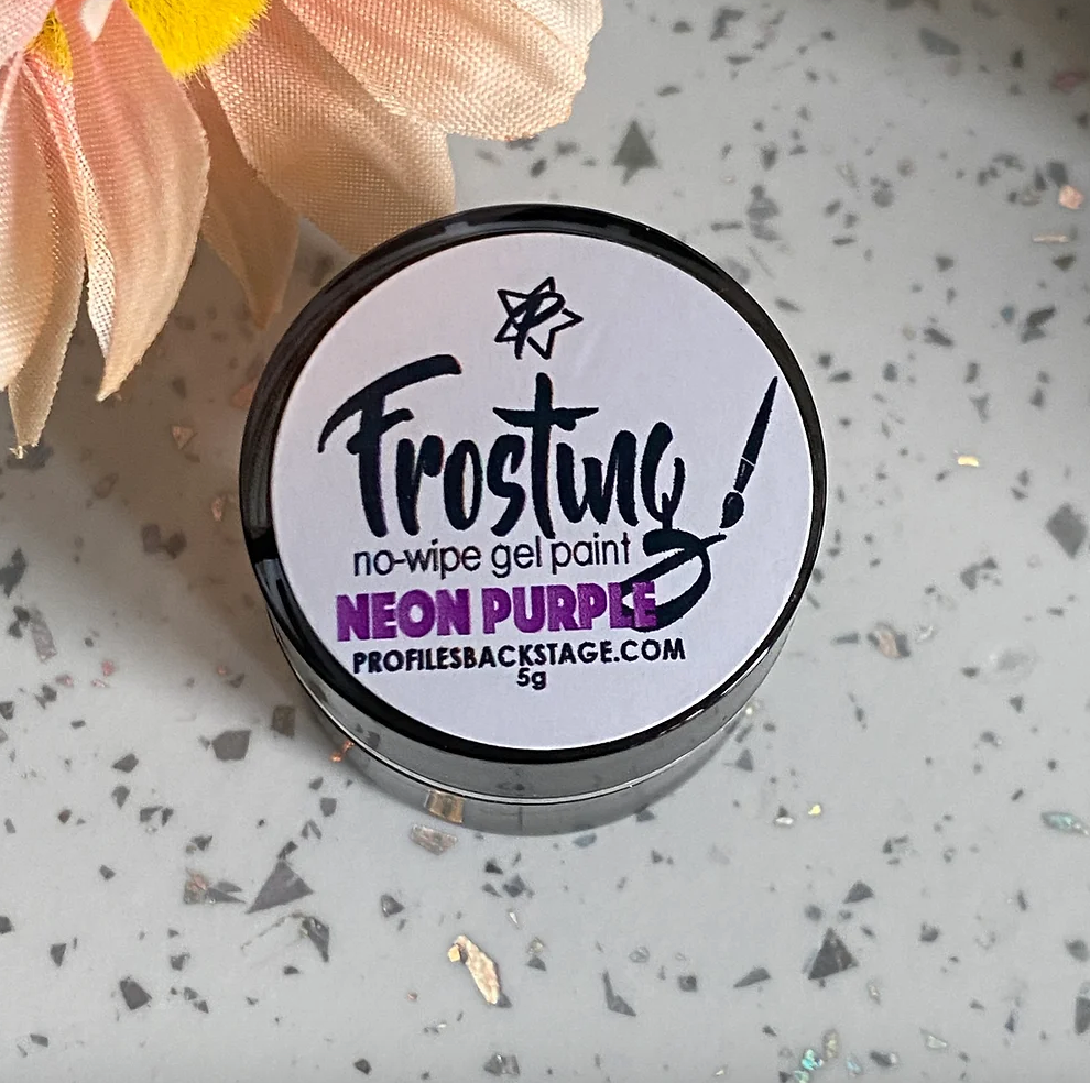 Frosting! Neon Purple Gel Paint - Profiles Backstage