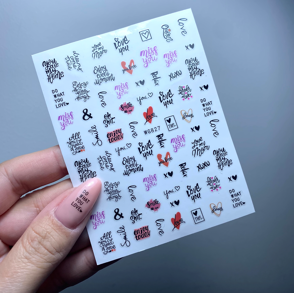 Love Sentiment Stickers