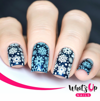 Whats Up Nails Sweater Weather Stamping Plate