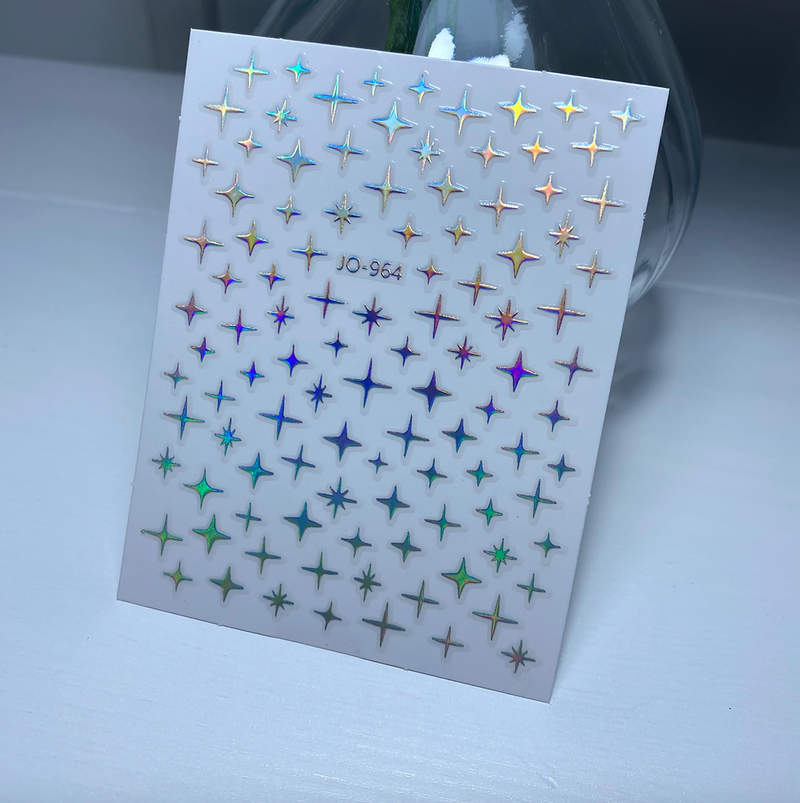 Holo Star Stickers