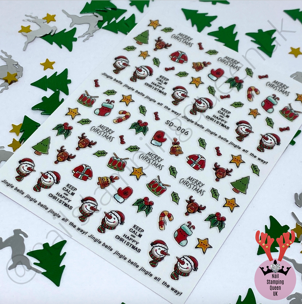 Keep Calm Christmas! Stickers