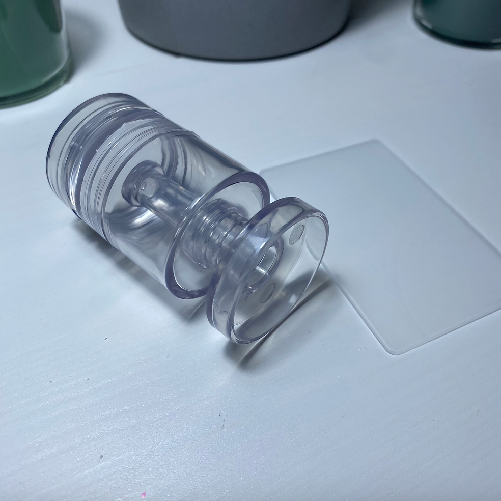 NSQ UK - "Twisty" Clear Stamper & Scraper