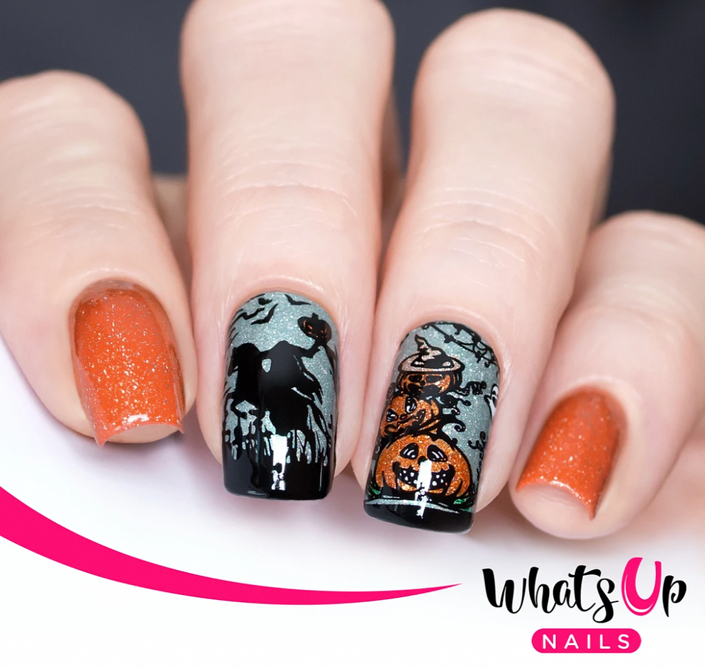 Whats Up Nails No Clowning Around Stamping Plate