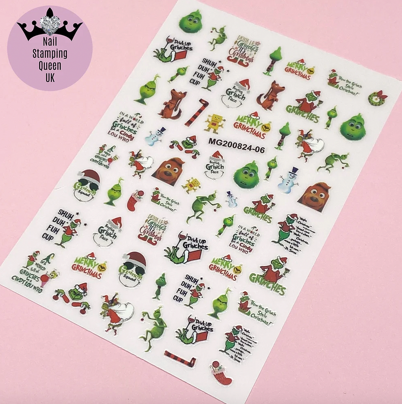 The Grinch #1 Stickers