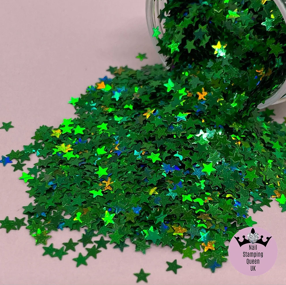 Stars - Green Holo