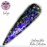Indigo - Galaxy Holo Flakes