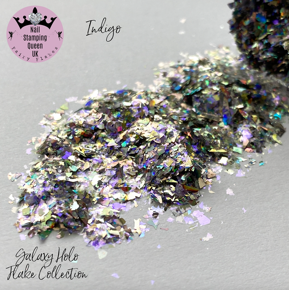 Indigo - Galaxy Holo Flakes