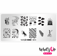 Whats Up Nails Magical Playground Stamping Plate