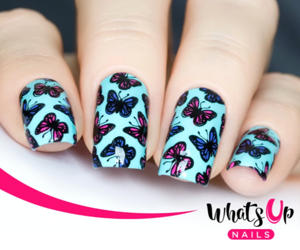 Whats Up Nails Magical Playground Stamping Plate