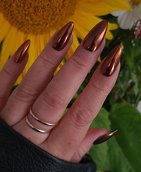 Pumpkin Spice - Burnt Orange Chrome