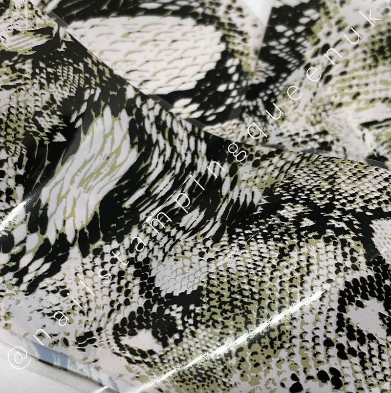 Snake Prints - 10 Designs Transfer Foil
