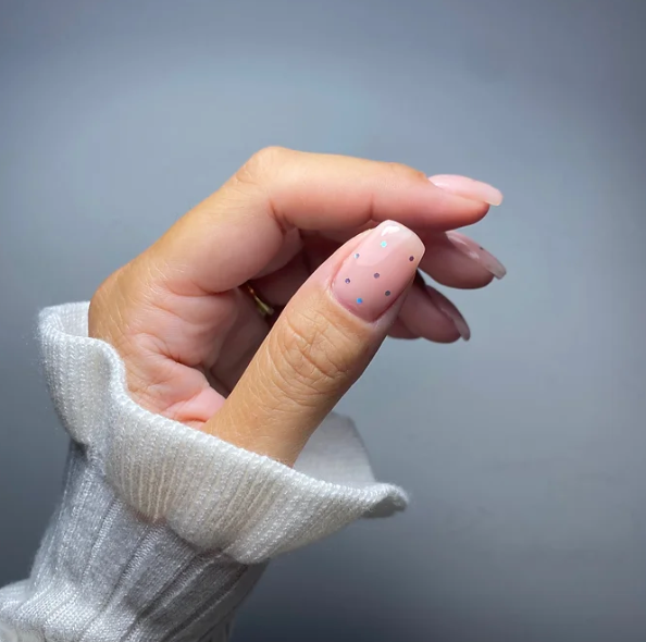 Dazzle Dots - Silver Moon (Holo/Aurora)