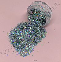 Dazzle Dots - Silver Moon (Holo/Aurora)