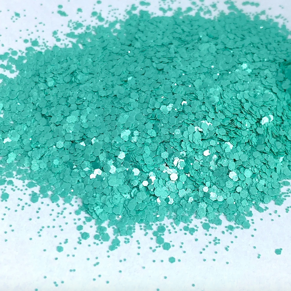 Mint Pearl Lace Glitter - 5g