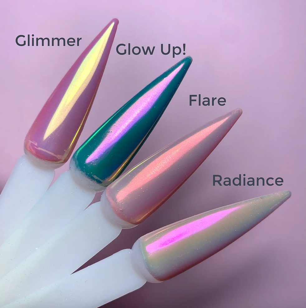 Glow Up! - Aurora Compact Chrome + FREE Applicator