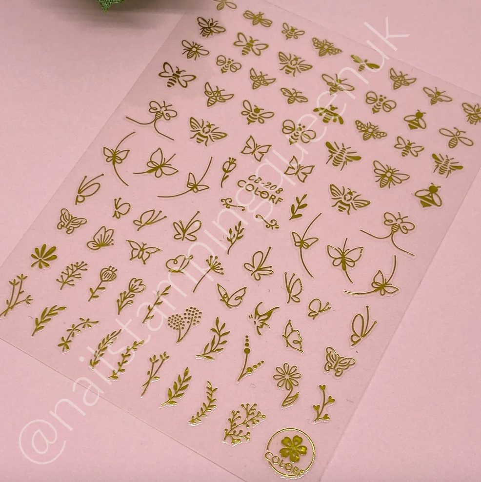 Queen B x NSQ Bee Stickers - 4 colours