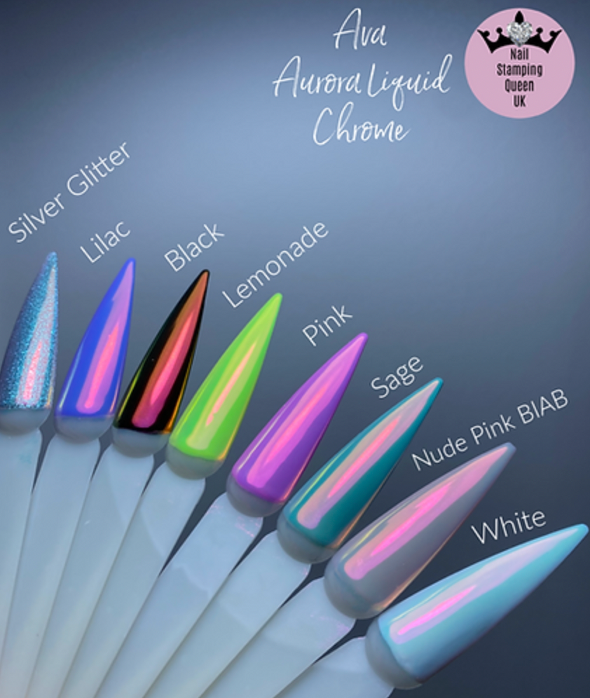 *REDUCED TO CLEAR* Liquid Chromes - Aurora Collection