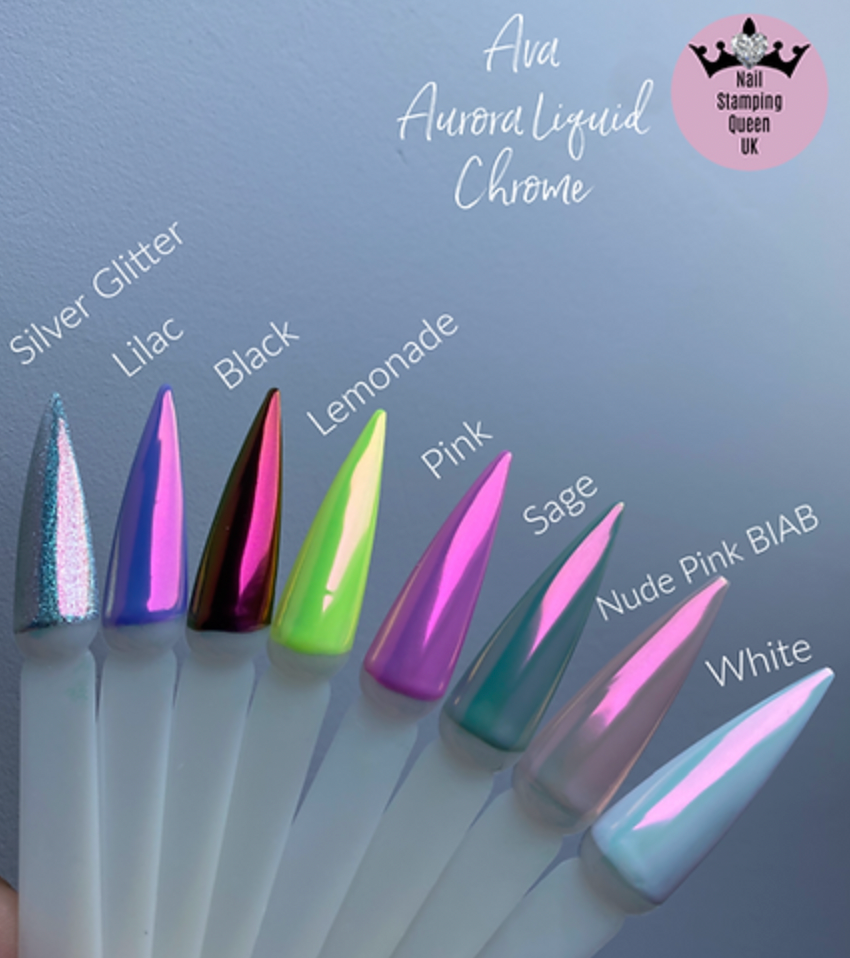 *REDUCED TO CLEAR* Liquid Chromes - Aurora Collection