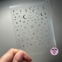 Moon & Star Stickers