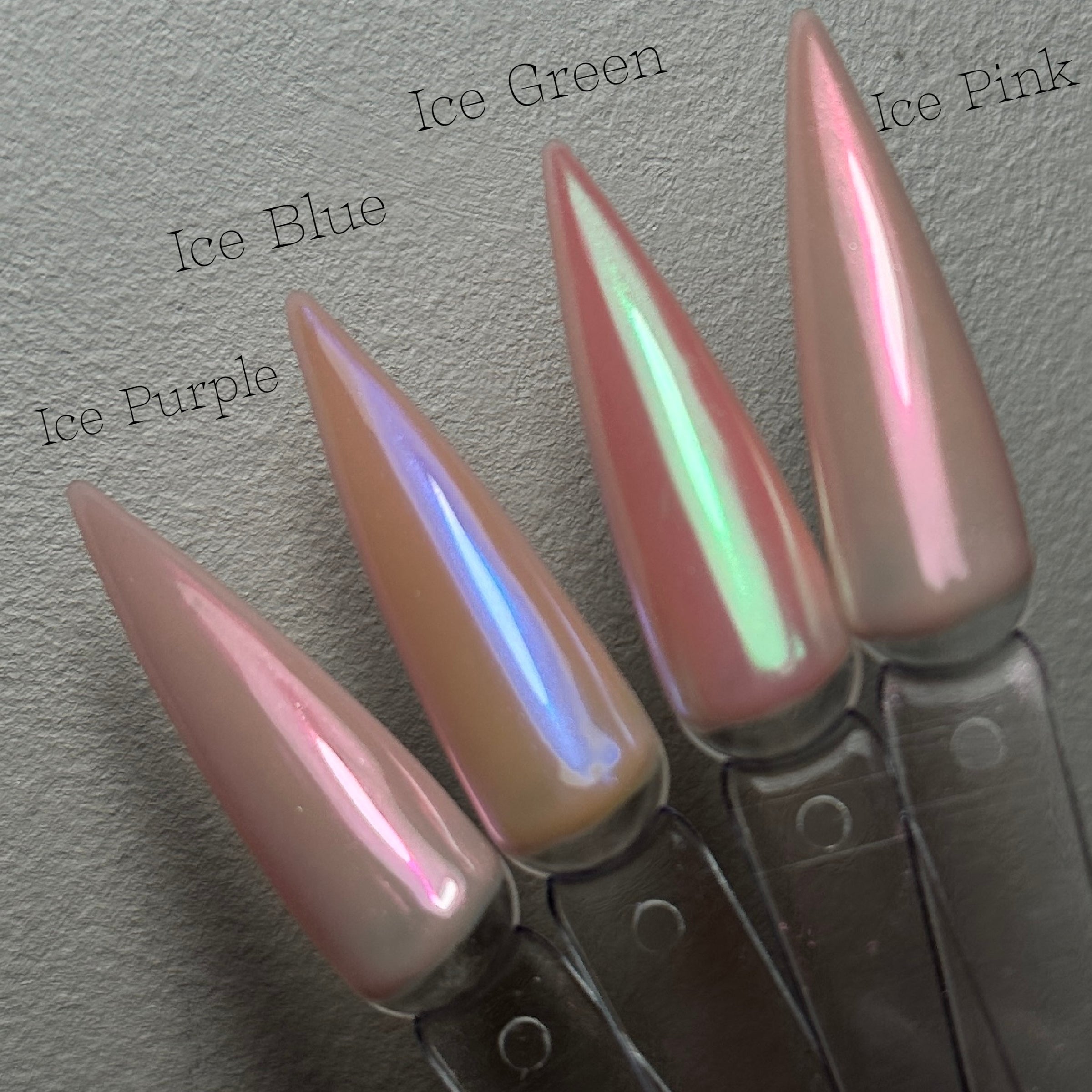 Ice Pink - Pearl Pink/White Chrome