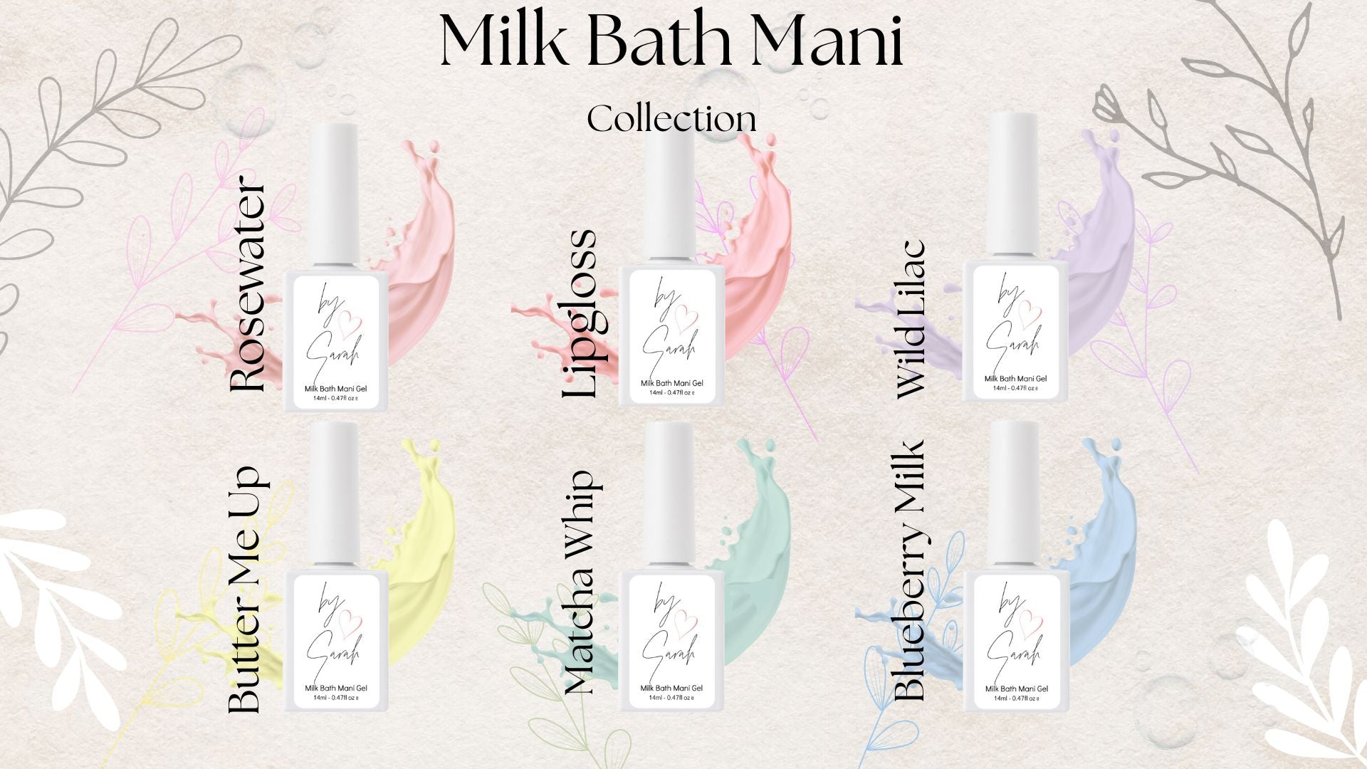 Milk Bath Mani Collection