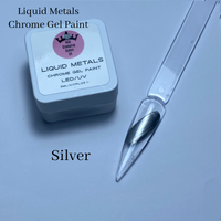 Liquid Metal - Chrome Silver Gel Paint