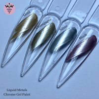 Liquid Metal - Chrome Champagne Gel Paint